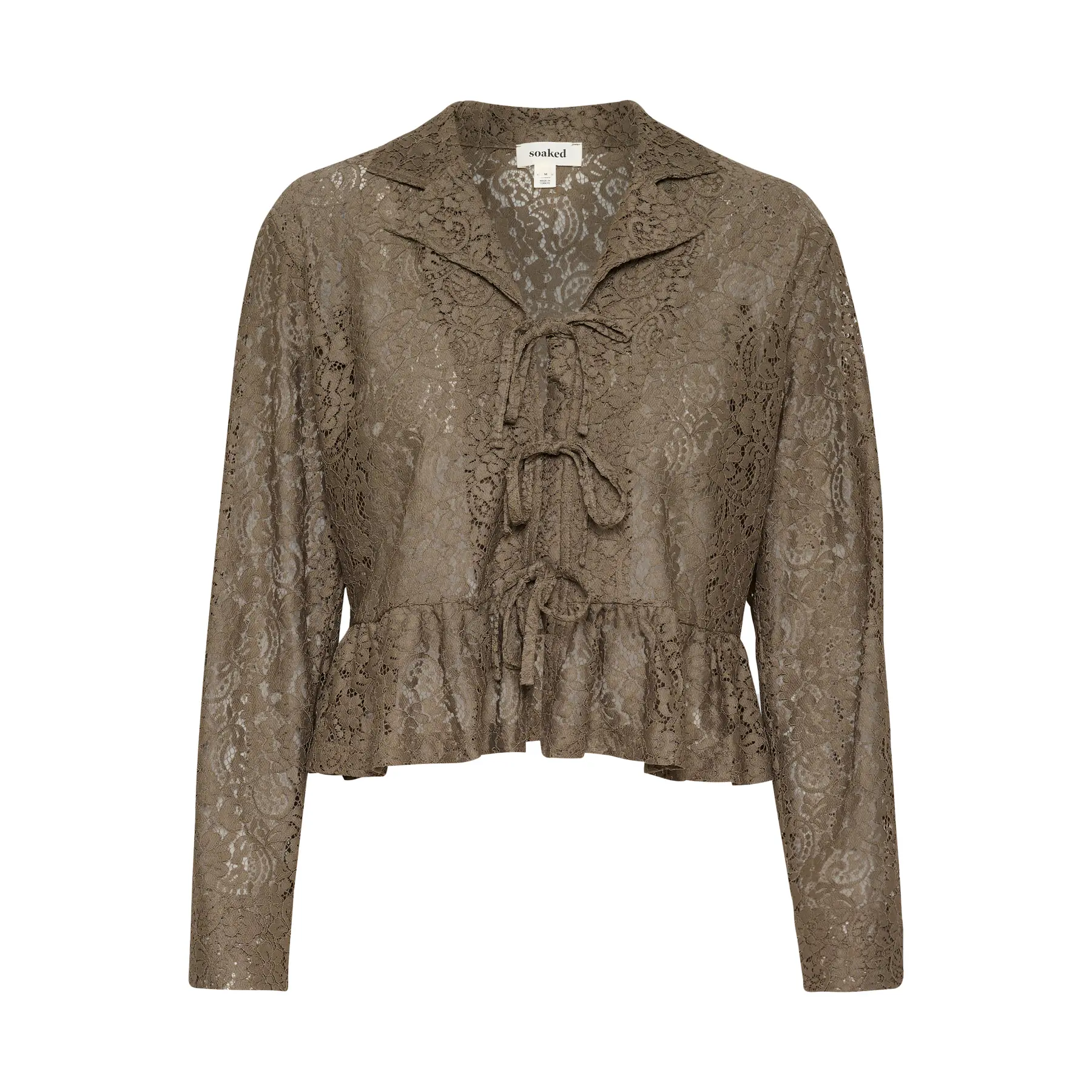 Langärmelige Bluse, Damen Soaked in Luxury Henni
