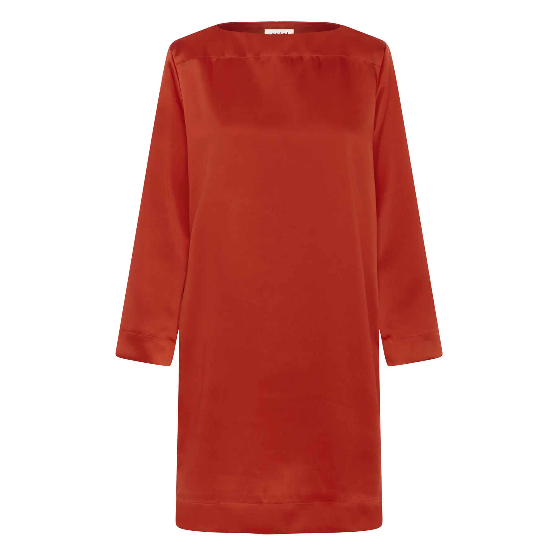 Image of Langarmkleid mit Bootsauschnitt für Damen Soaked in Luxury Liva