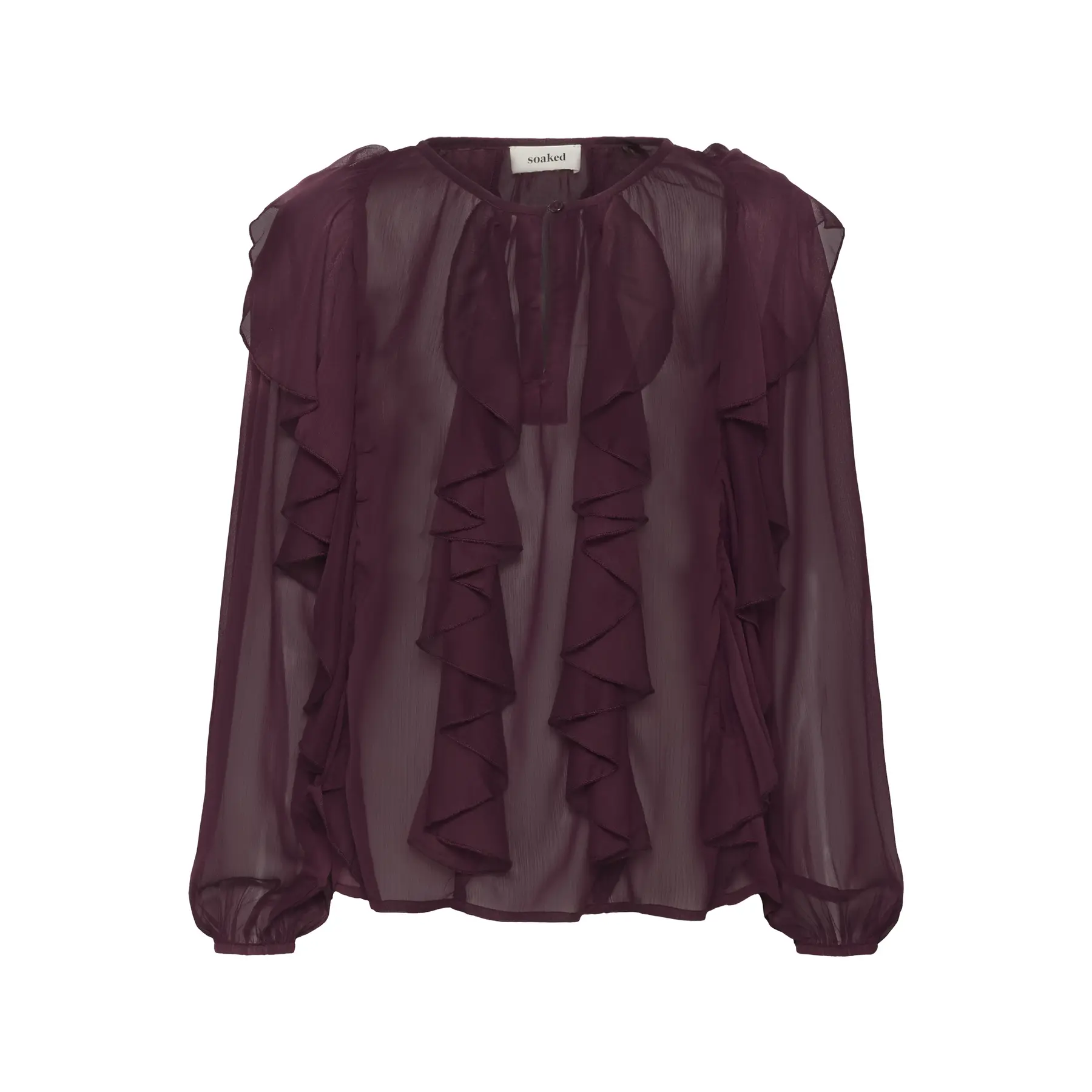 Damenbluse Soaked in Luxury Harietta