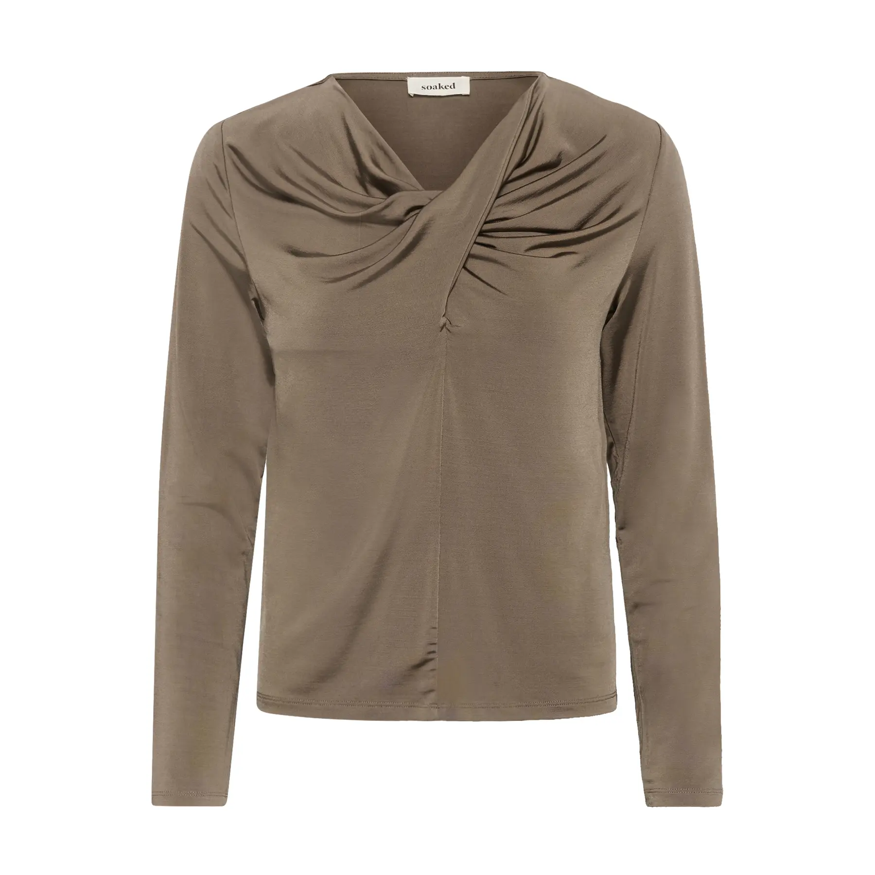 Langarmshirt Soaked in Luxury SLClara Twisted