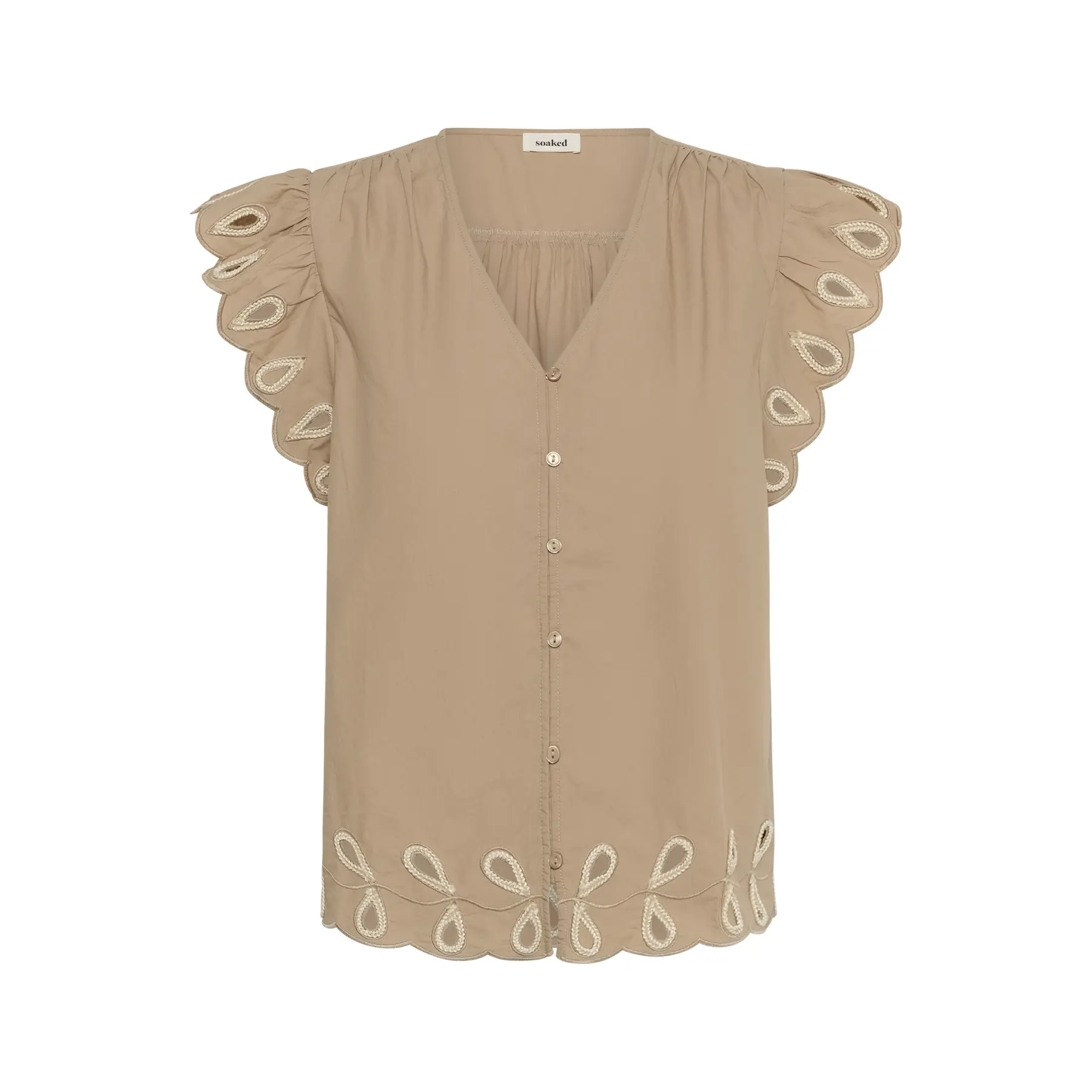 Damenbluse Soaked in Luxury Amara