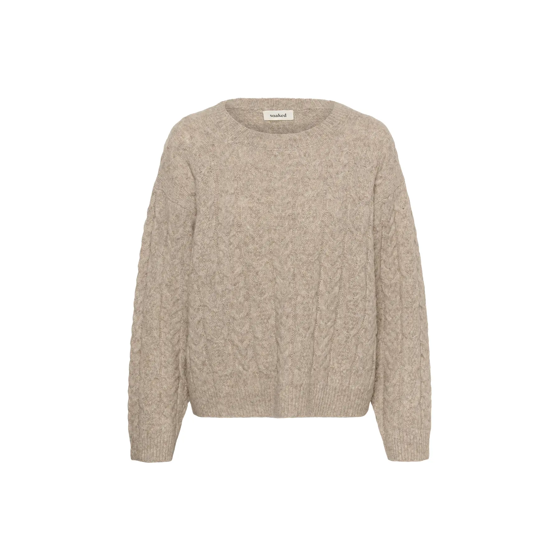 Pullover Damen Soaked in Luxury Idalia Cable