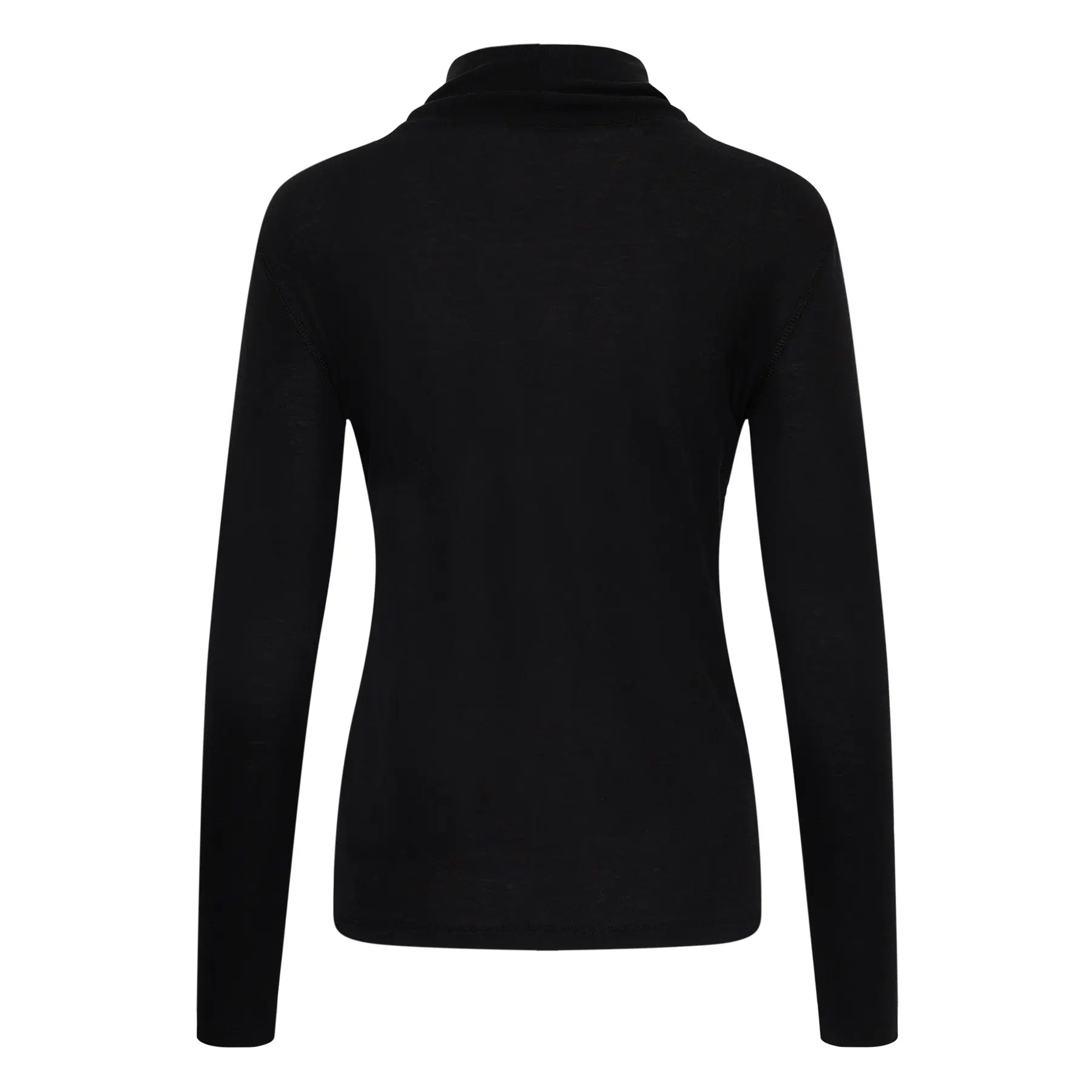 Dames-T-shirt met hoge hals Soaked in Luxury Inana