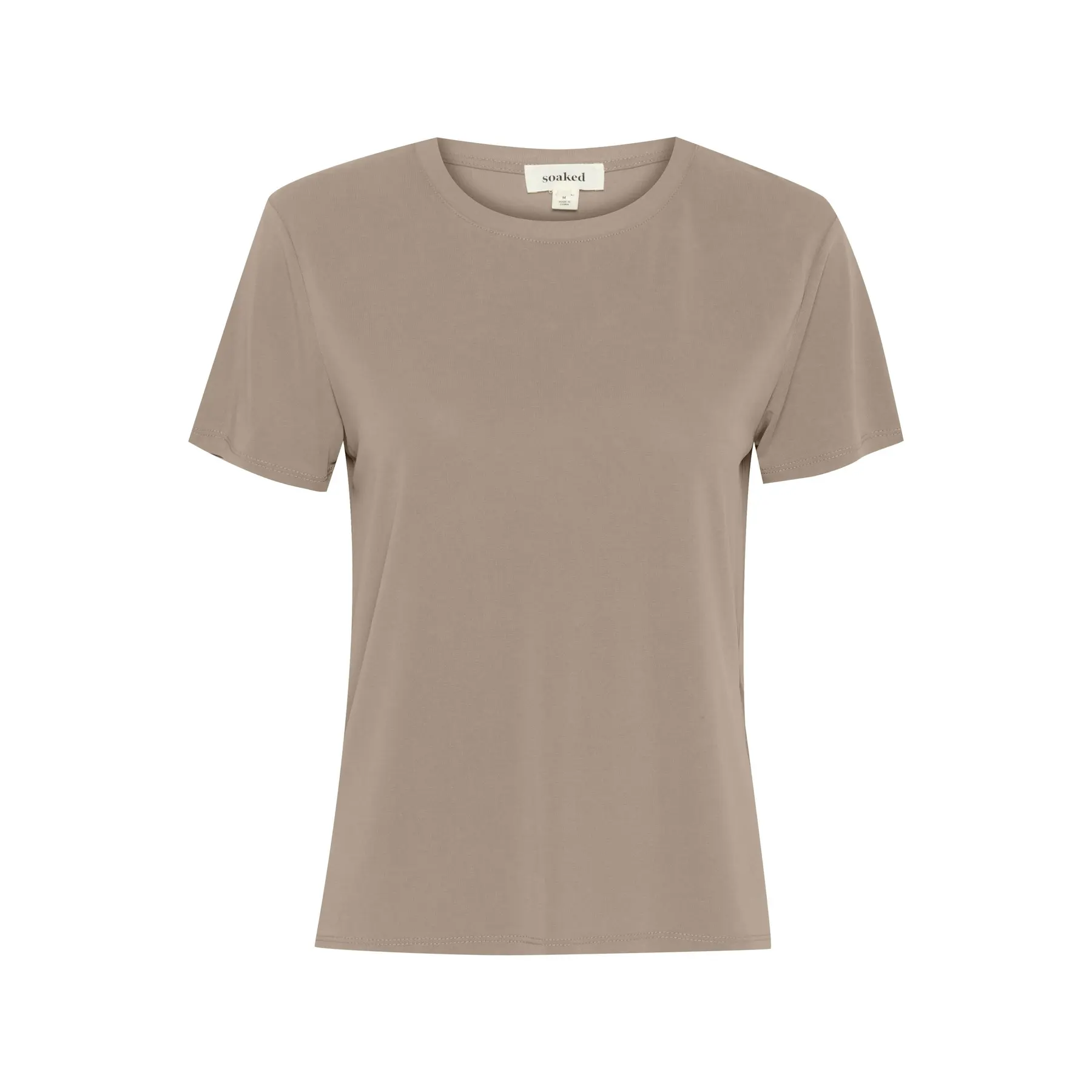 Damen T-Shirt mit Rundhalsausschnitt Soaked in Luxury Columbine