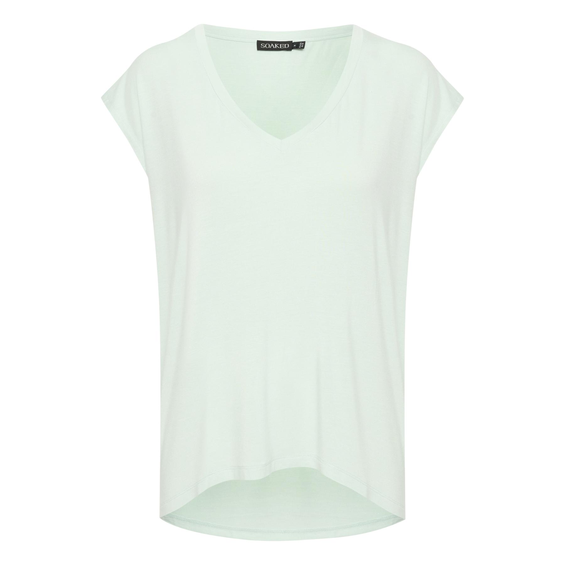 T-shirt da donna con scollo a V  Mist