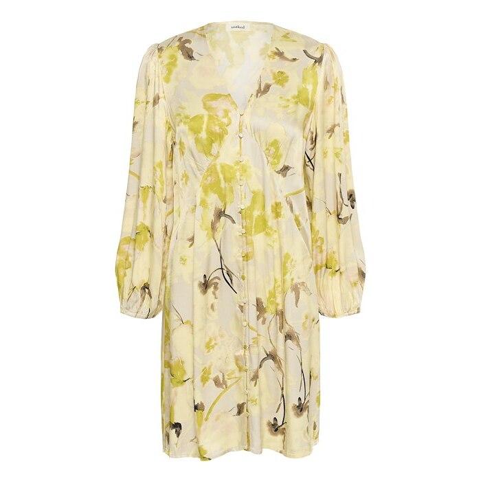 5715575366851 - Damen Langarmkleid mit Print Becca