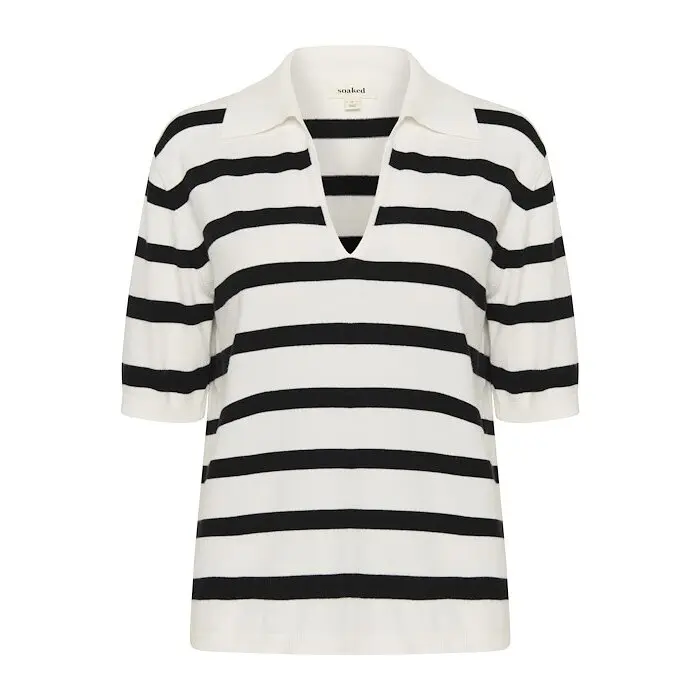 5715575412732 - Gestreiftes Polo für Damen Spina