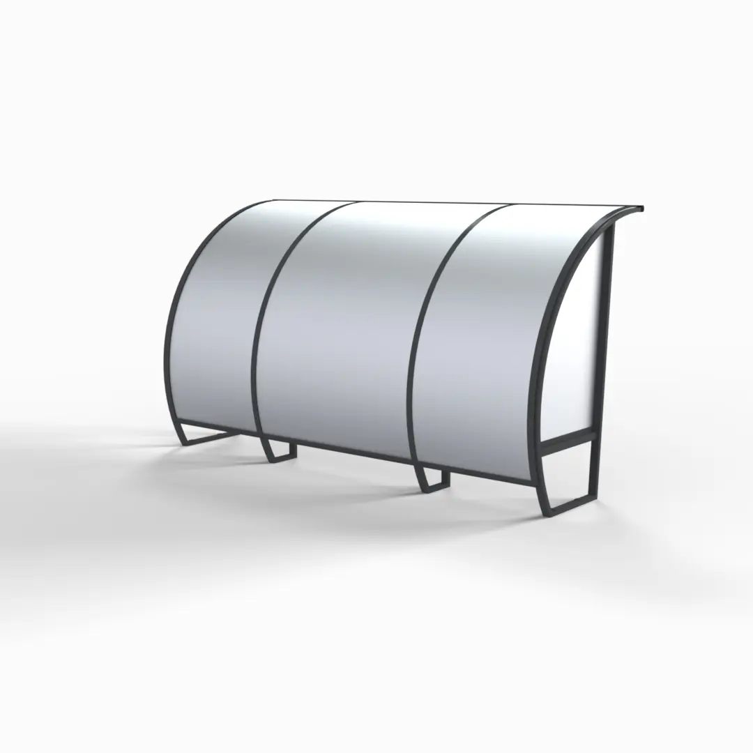 Vollaluminium-Touch Shelter 7 Personen - Gris - unisex - Size: 2x3,5x0,6 m