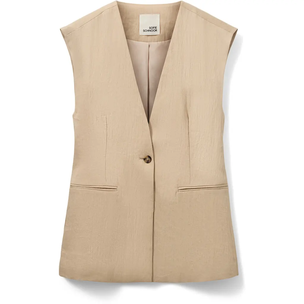 Sofie Schnoor Women's Beige Vest Wallissw