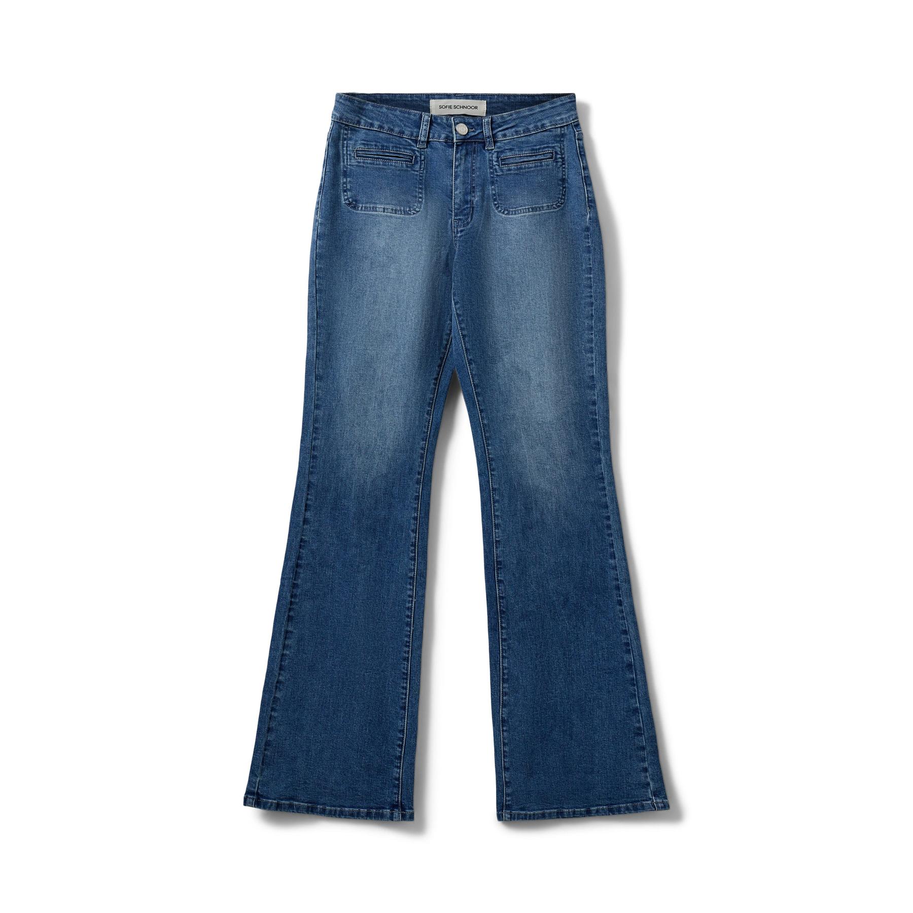 5715795093773 - Damen Jeans mit weitem Bein Firenzesw
