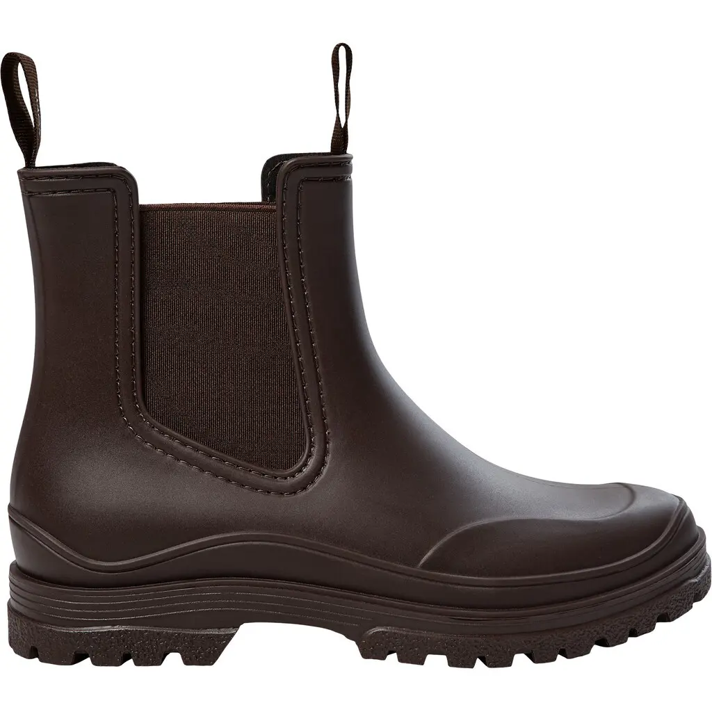 Sofie Schnoor Women's Marron Rubber Rain Boots Jodiesw