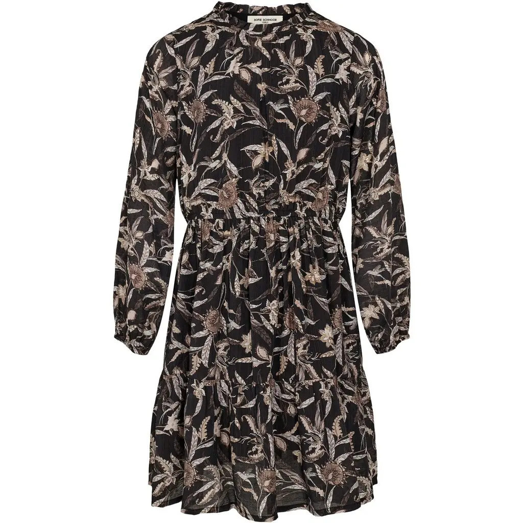 5715202487737 - - Langarmkleid GISELLE in black Gr164