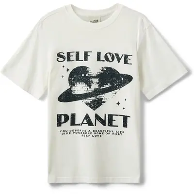 5715795081893 - Mädchen T-Shirt mit Herzmotiv Zenasy