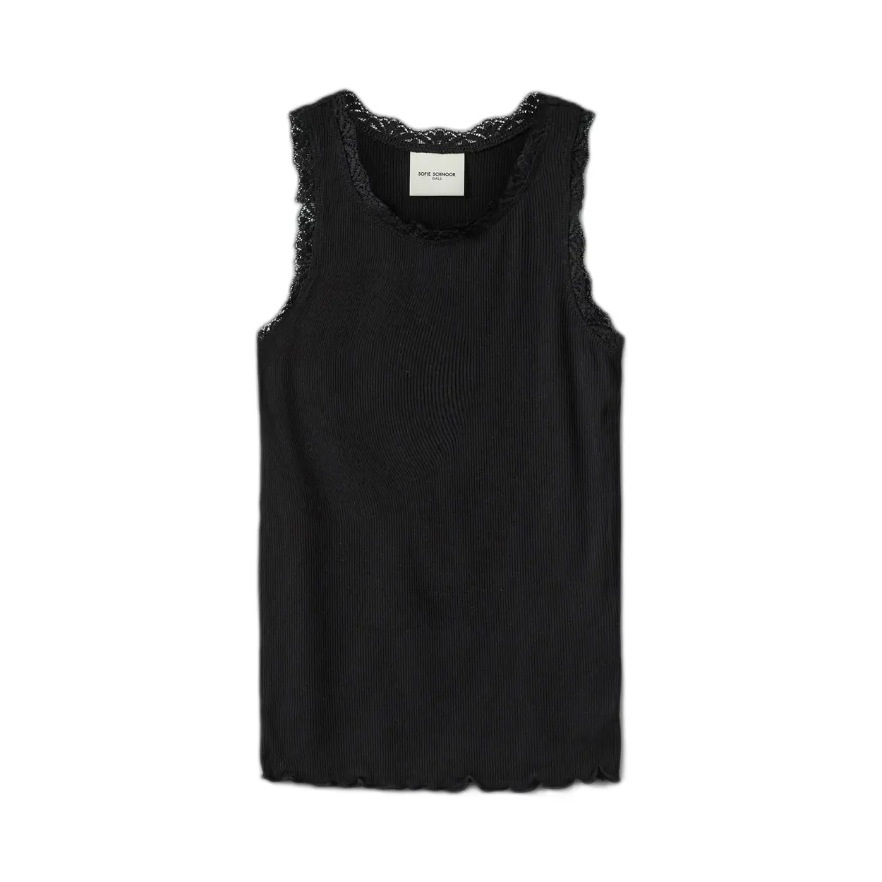 5715202111670 - - Tank-Top BETRICIA mit Spitze in black Gr152 5715202111670 - - Tank-Top BETRICIA mit Spitze in black Gr152