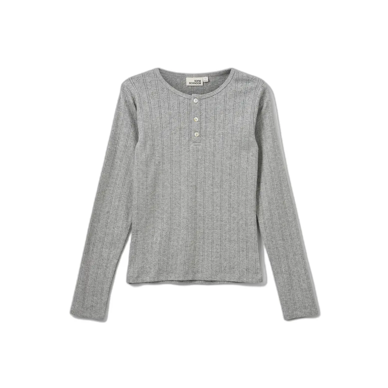 5715202749729 - Mädchen Langarmshirt mit Lochmuster Petriciasy