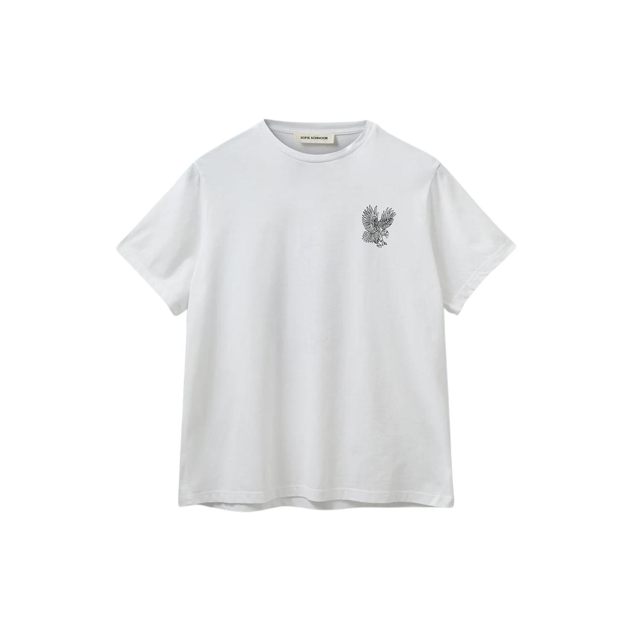5715202668624 - Damen T-Shirt mit Eagle-Druck Zenasw