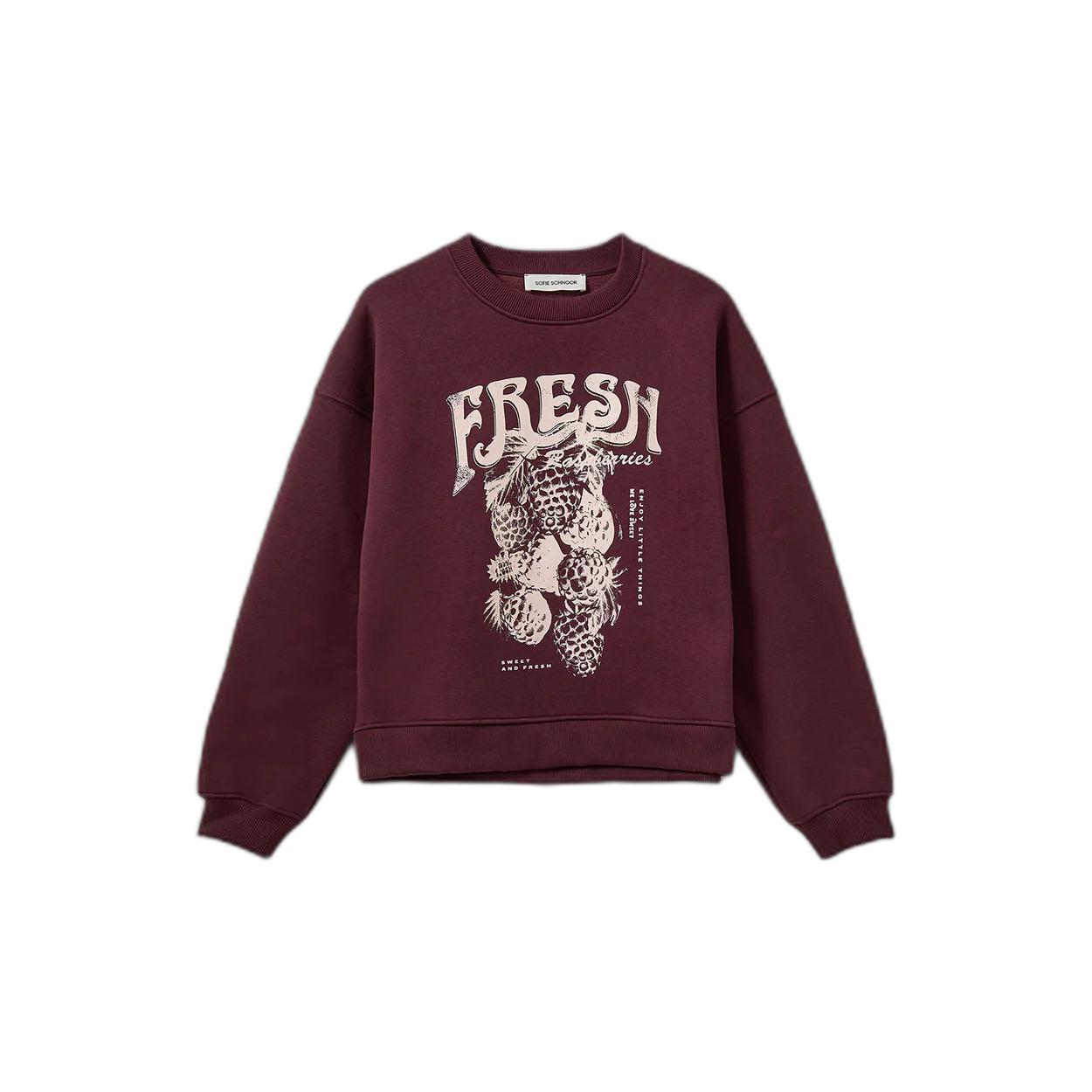 5715795175011 - Hoodie mit Himbeer-Print für Damen Eli