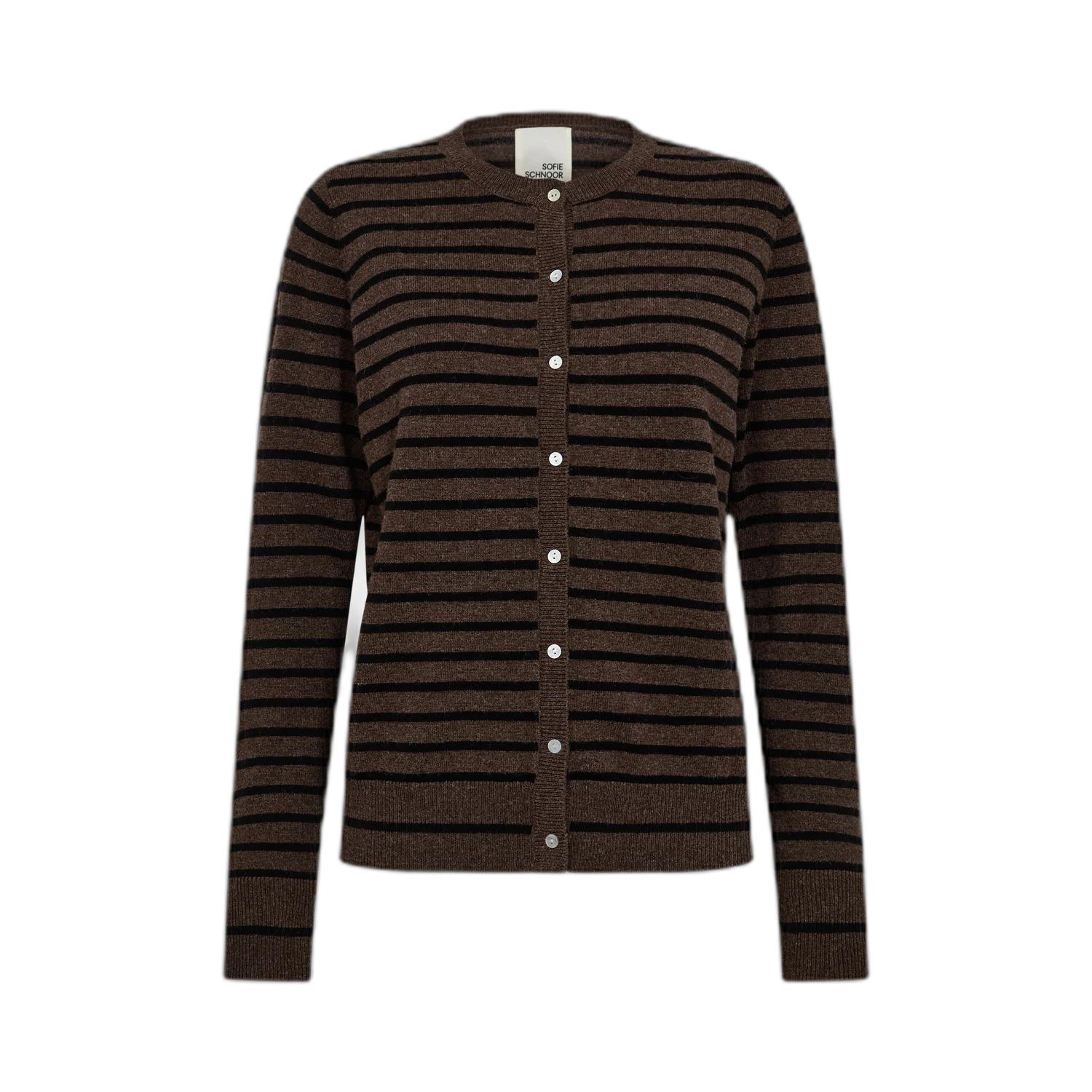 5715202647278 - gestreifter Damen-Cardigan Cissesw