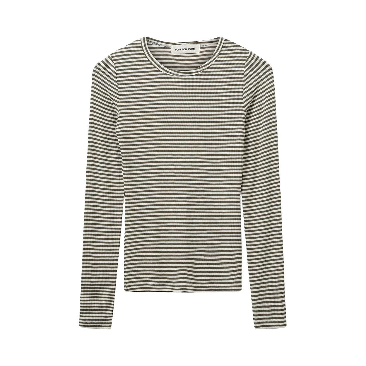 5715202647315 - Gestreiftes Langarm-T-Shirt für Frauen Petriciasw