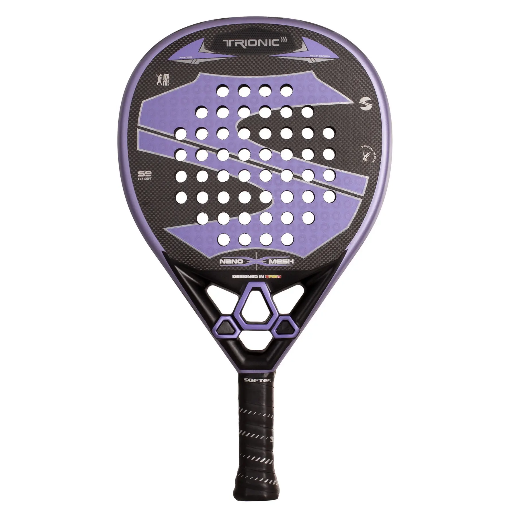 Padel-Schläger Softee Trionic Fiber Nano