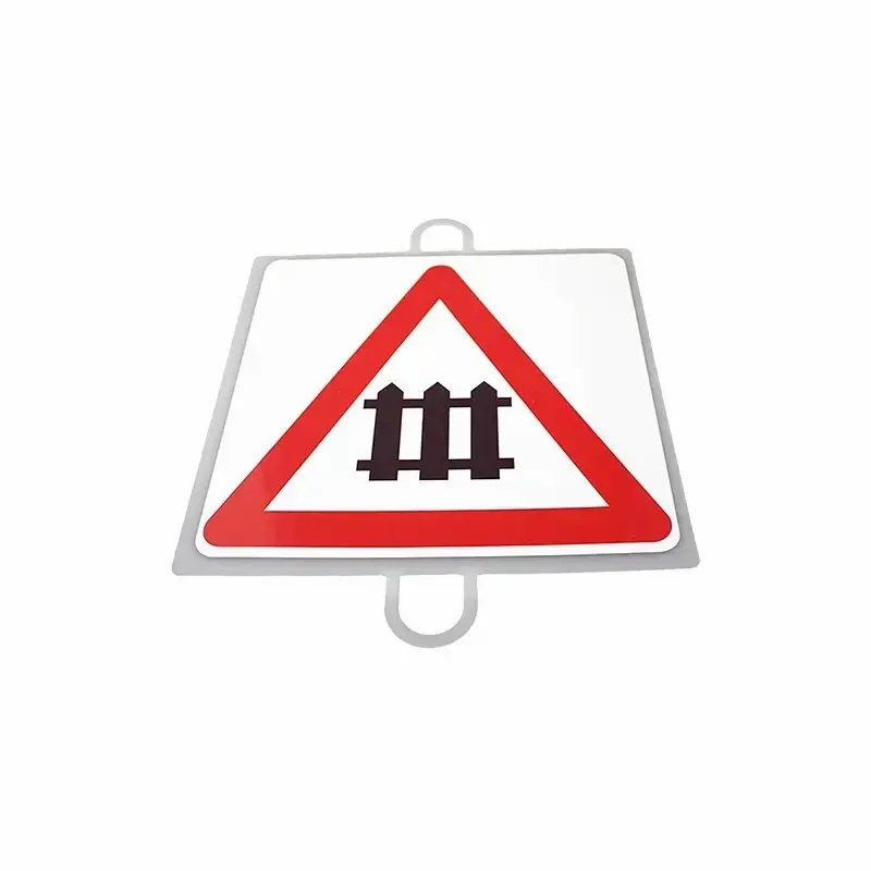 Schild Niveau mit Kinderschranken Softee