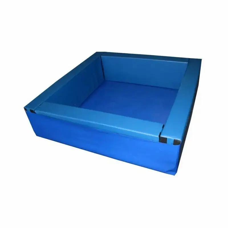 Boden aus quadratischer Pvc-Schwimmplane Softee