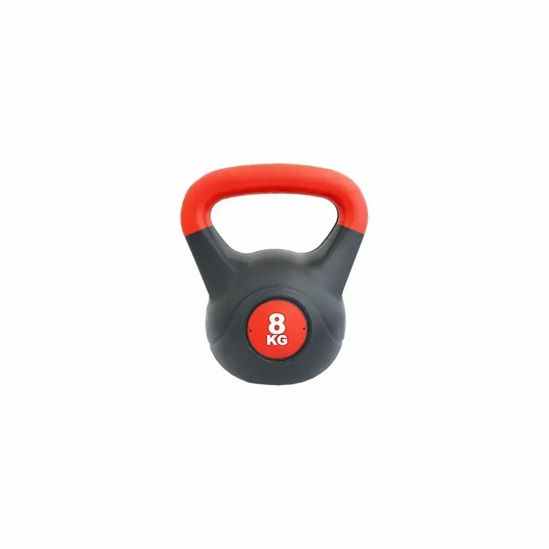 Softee Kettlebell Pvc 8kg, Rouge, Taille 8 kg