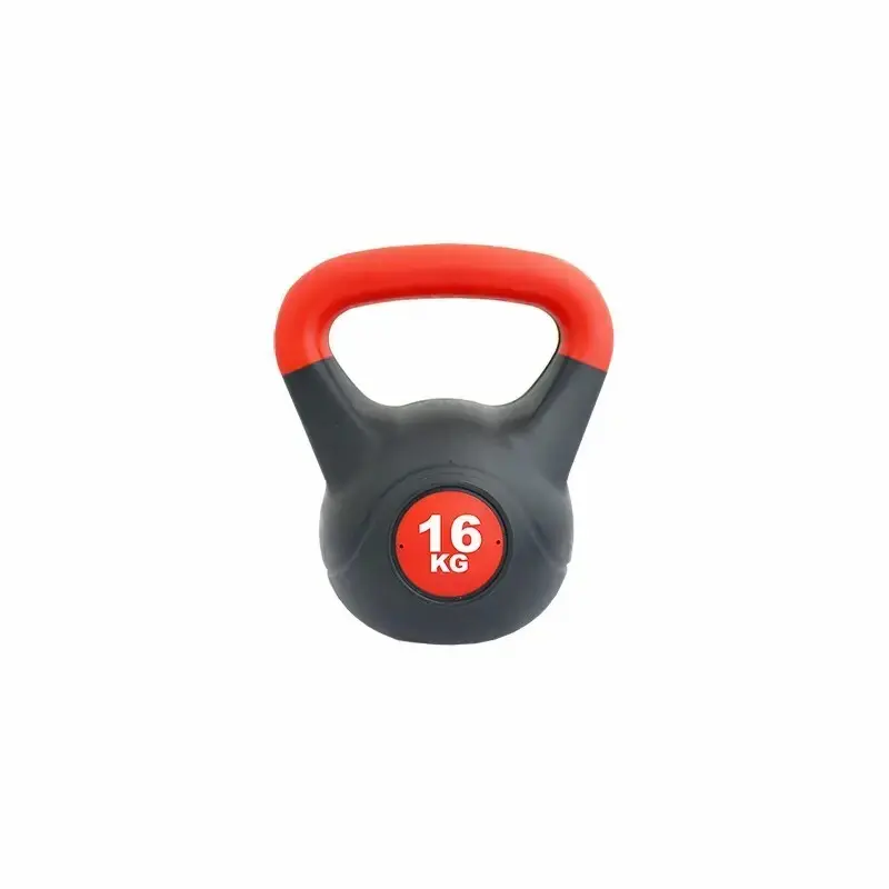 Softee Kettlebell Pvc 16kg, Rouge, Taille 16 kg