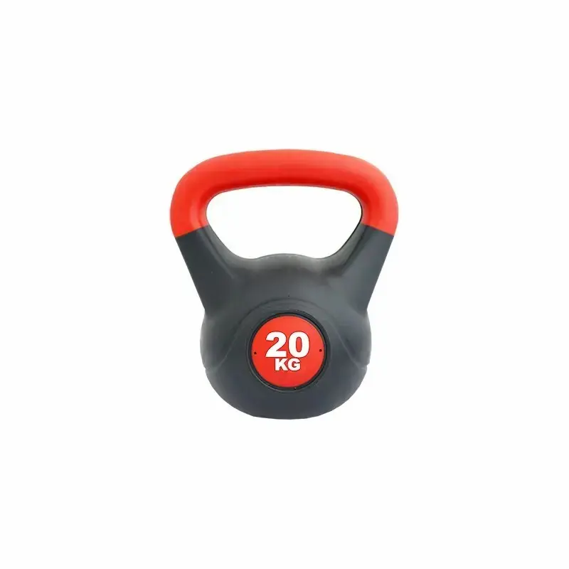 Softee Kettlebell Pvc 20kg, Rouge, Taille 20 kg