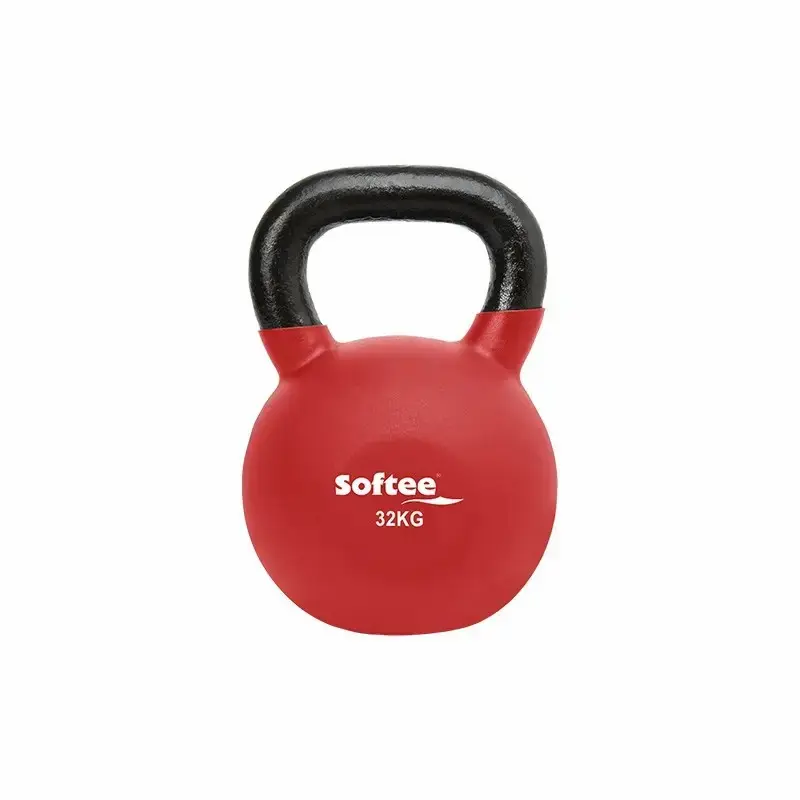 Softee Kettlebell néoprène , Bleu, Taille 32 kg