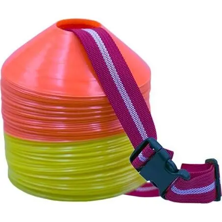 Er Set Trainingshütchen mit Band - Jaune - unisex - Size: TU