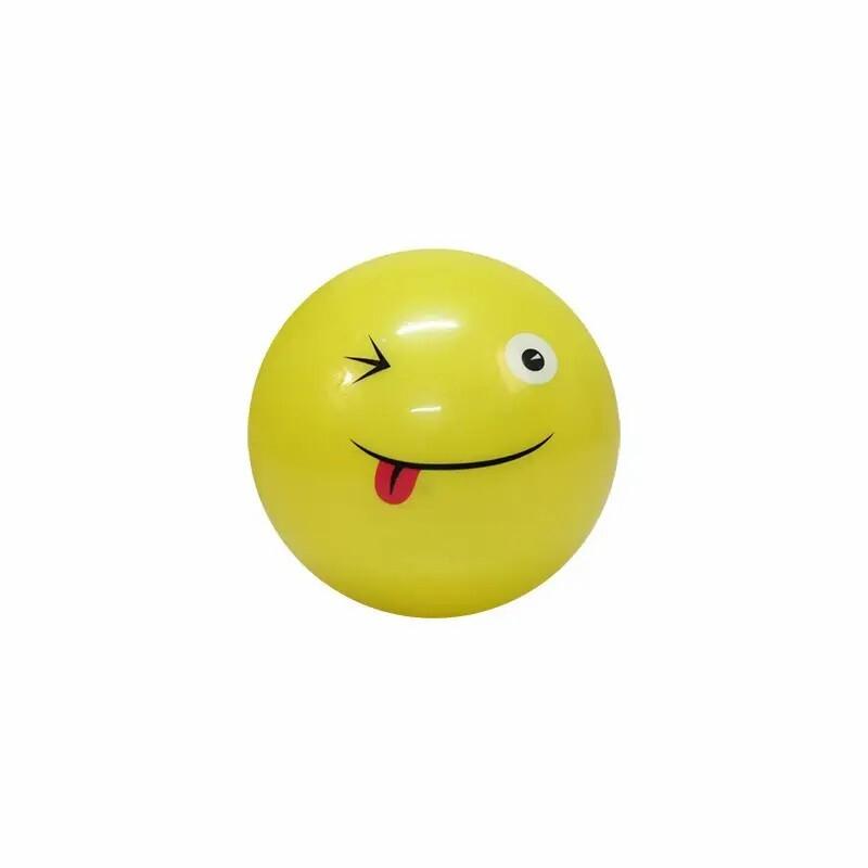 Balle+en+PVC+visage+drole+Softee