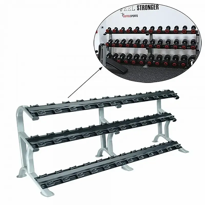 Softee Rack de musculation pour 36 haltères Pro-sports, Noir, Taille TU