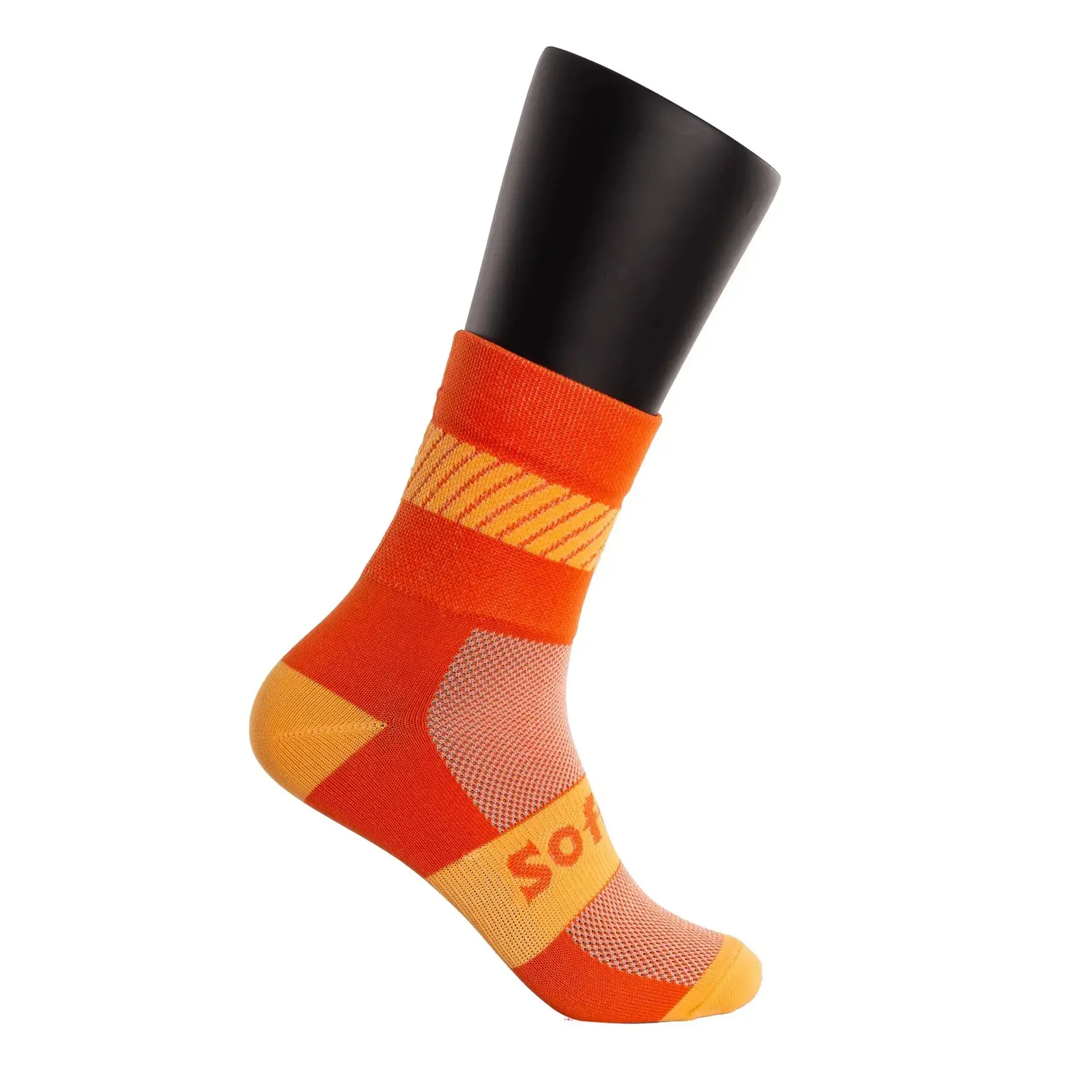 Wadenhohe Socken Walk Media - Orange - unisex - Size: 39/42