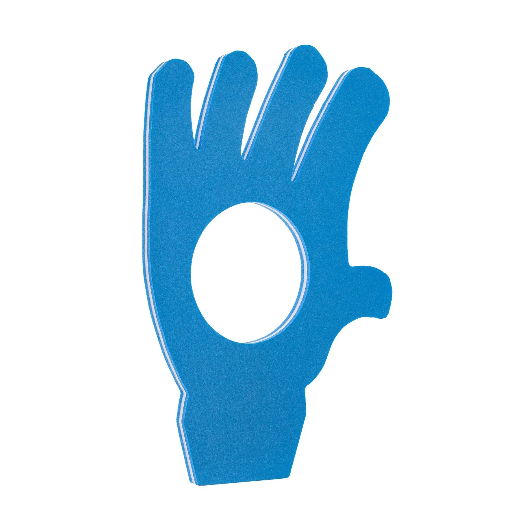 Schwimmteppich in Form einer Hand Softee
