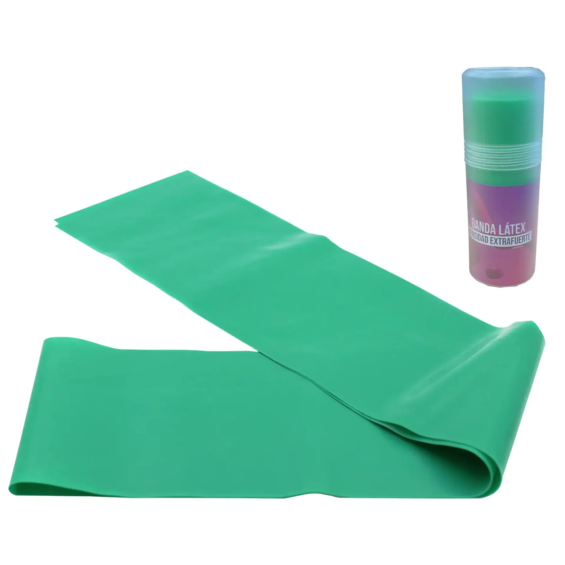 Extra starke Latexband - Vert - unisex - Size: 15 cm x 2 m