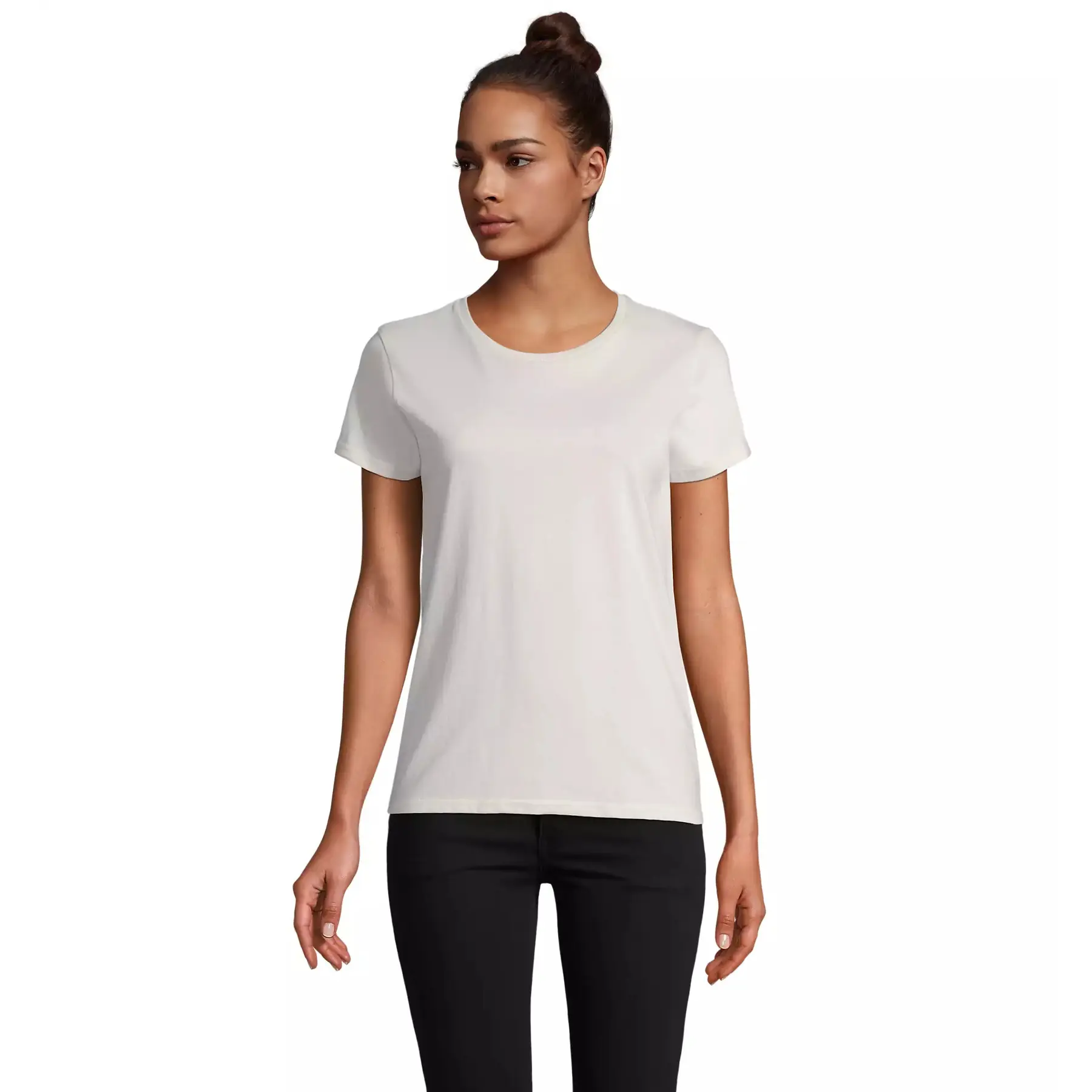 Figurbetontes Jersey-T-Shirt für Frauen Sol's Pioneer