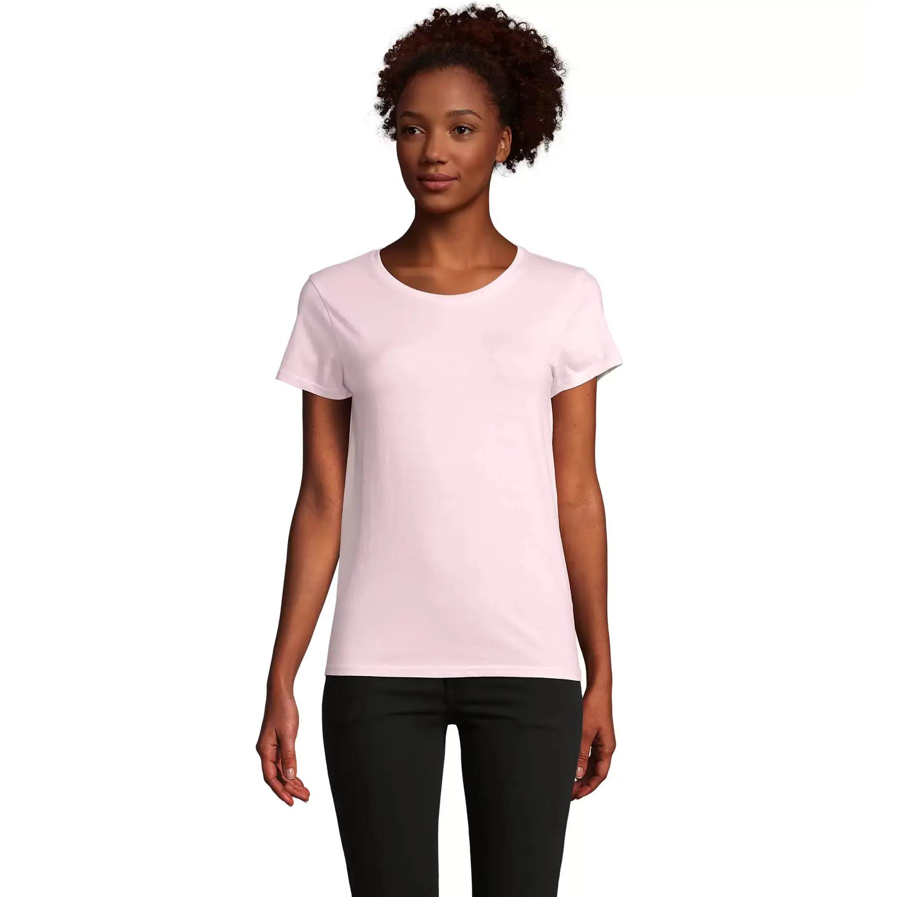 Figurbetontes Jersey-T-Shirt für Frauen Sol's Pioneer