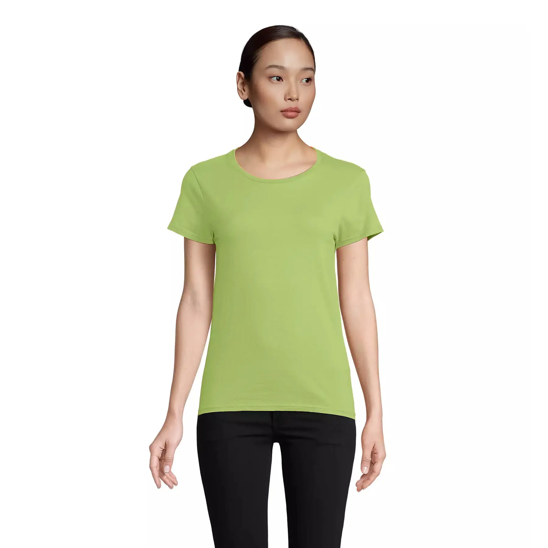 Figurbetontes Jersey-T-Shirt für Frauen Sol's Pioneer