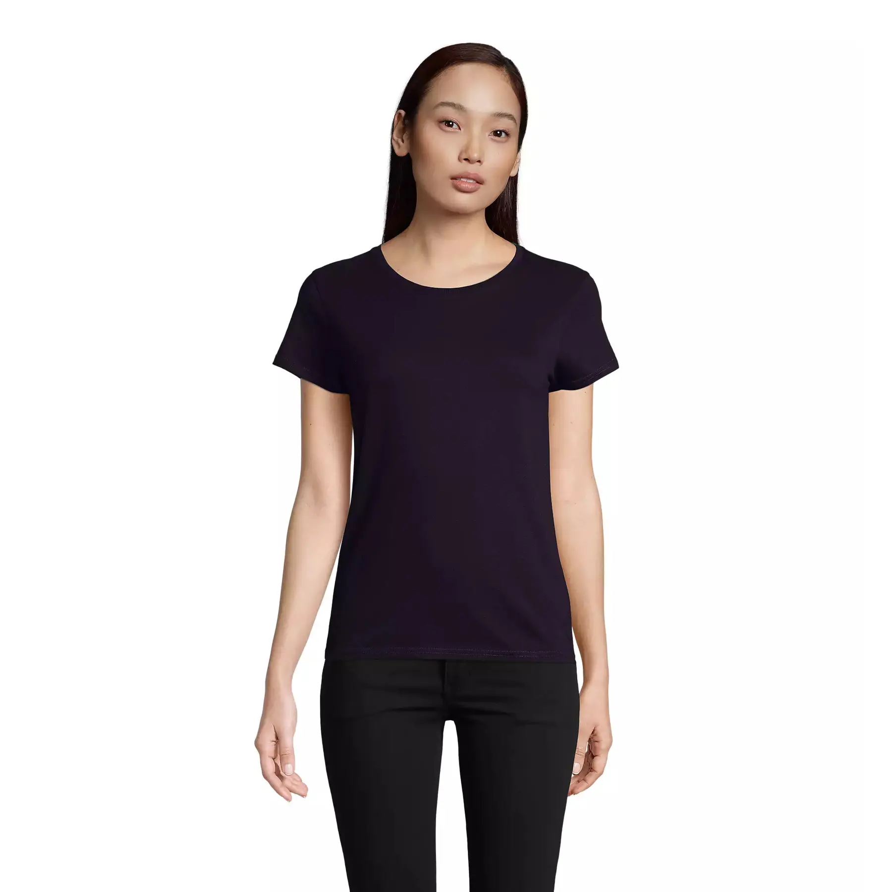 Figurbetontes Jersey-T-Shirt für Frauen Sol's Pioneer