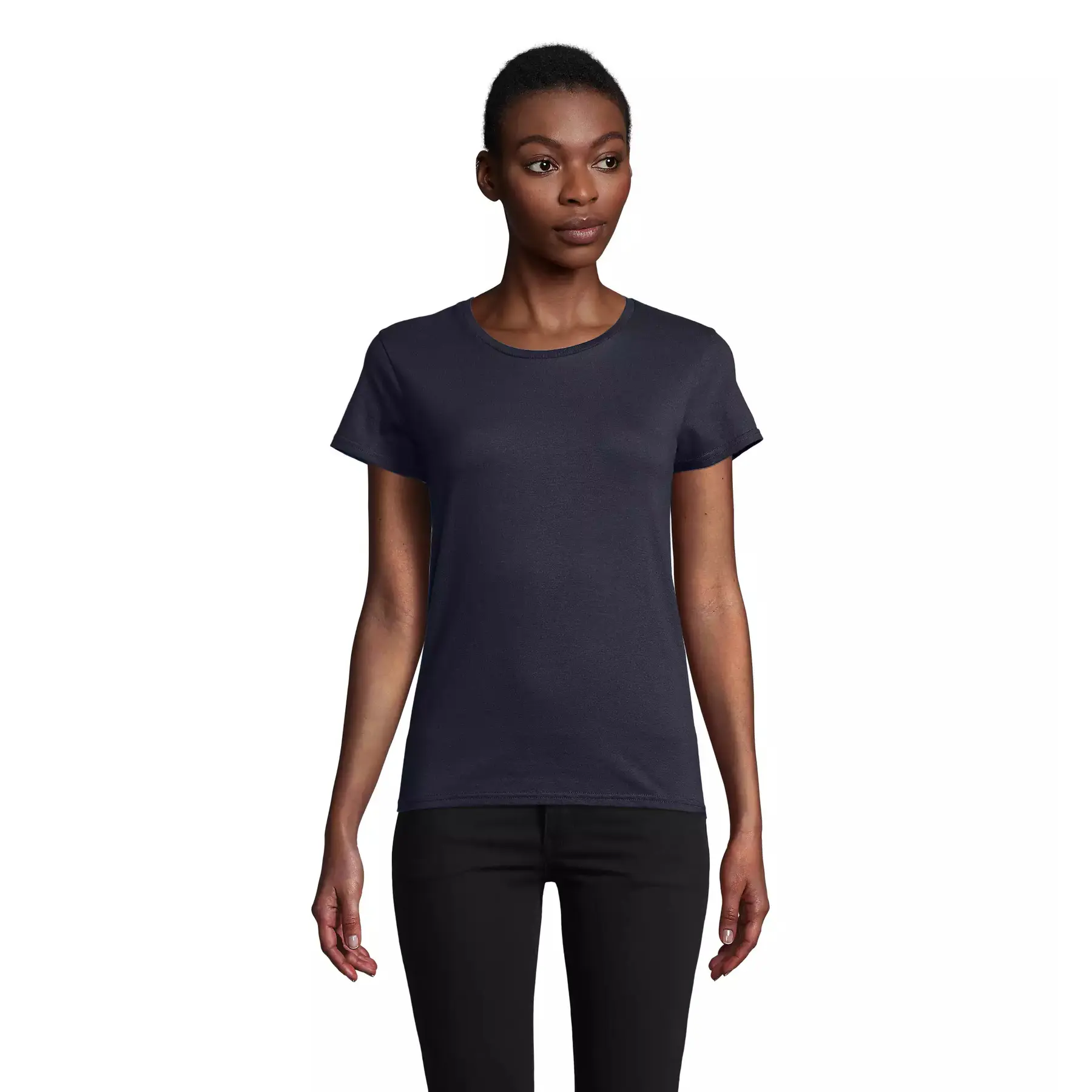Figurbetontes Jersey-T-Shirt für Frauen Sol's Pioneer