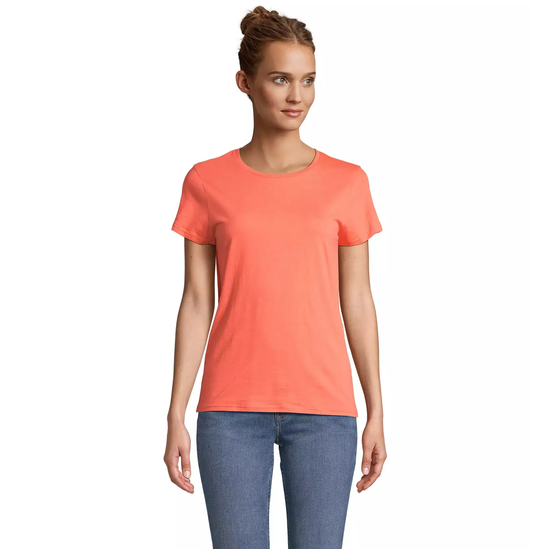 Sol's Women's Orange T-Shirt Crusader
