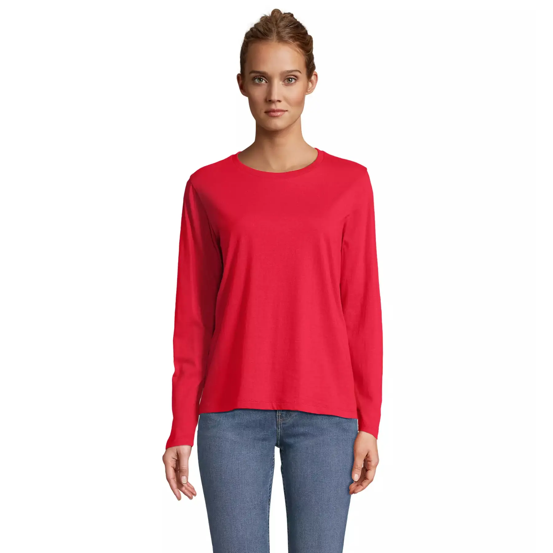 Sol's Women's Rouge Long Sleeve T-Shirt Monarch