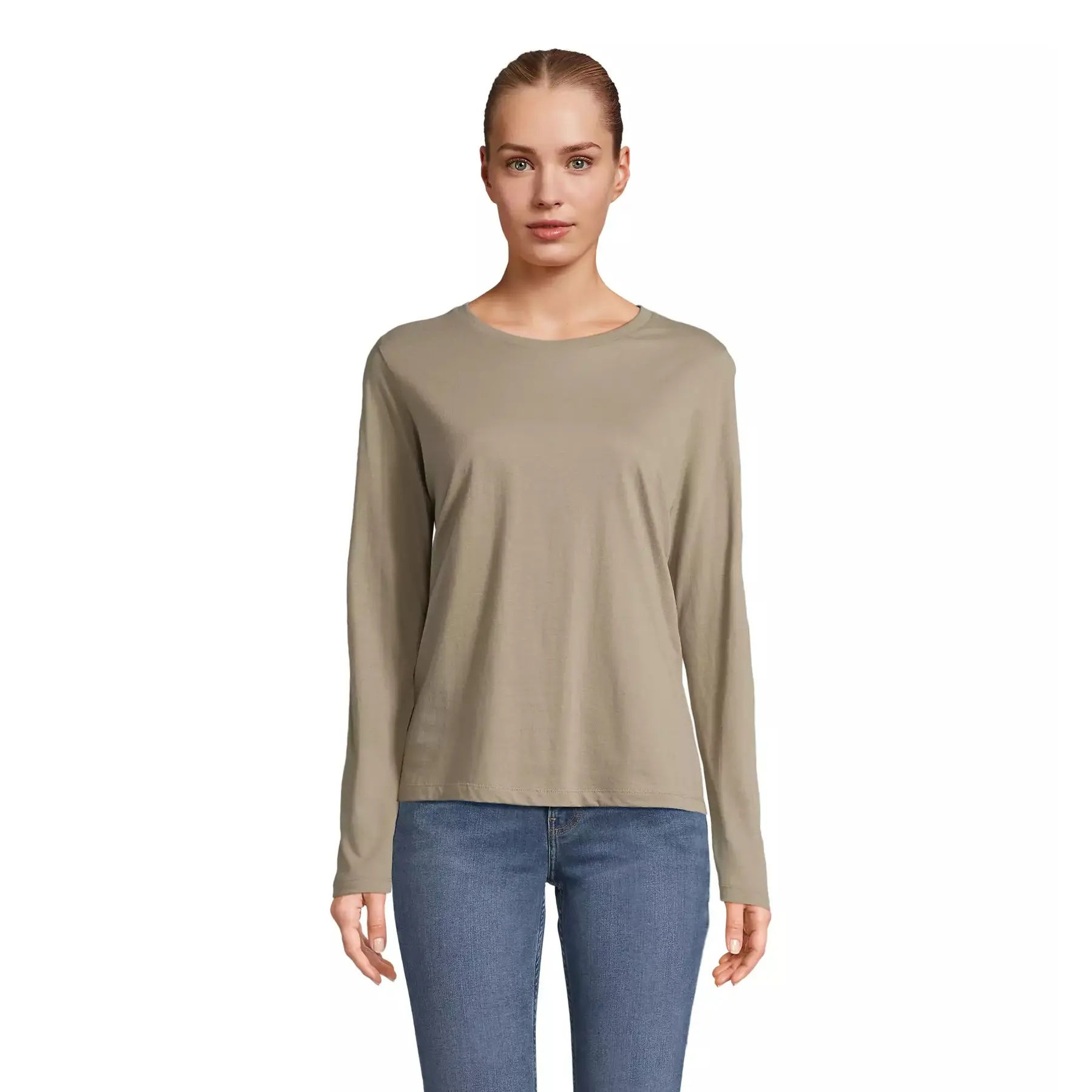 Sol's Women's Vert Long Sleeve T-Shirt Monarch