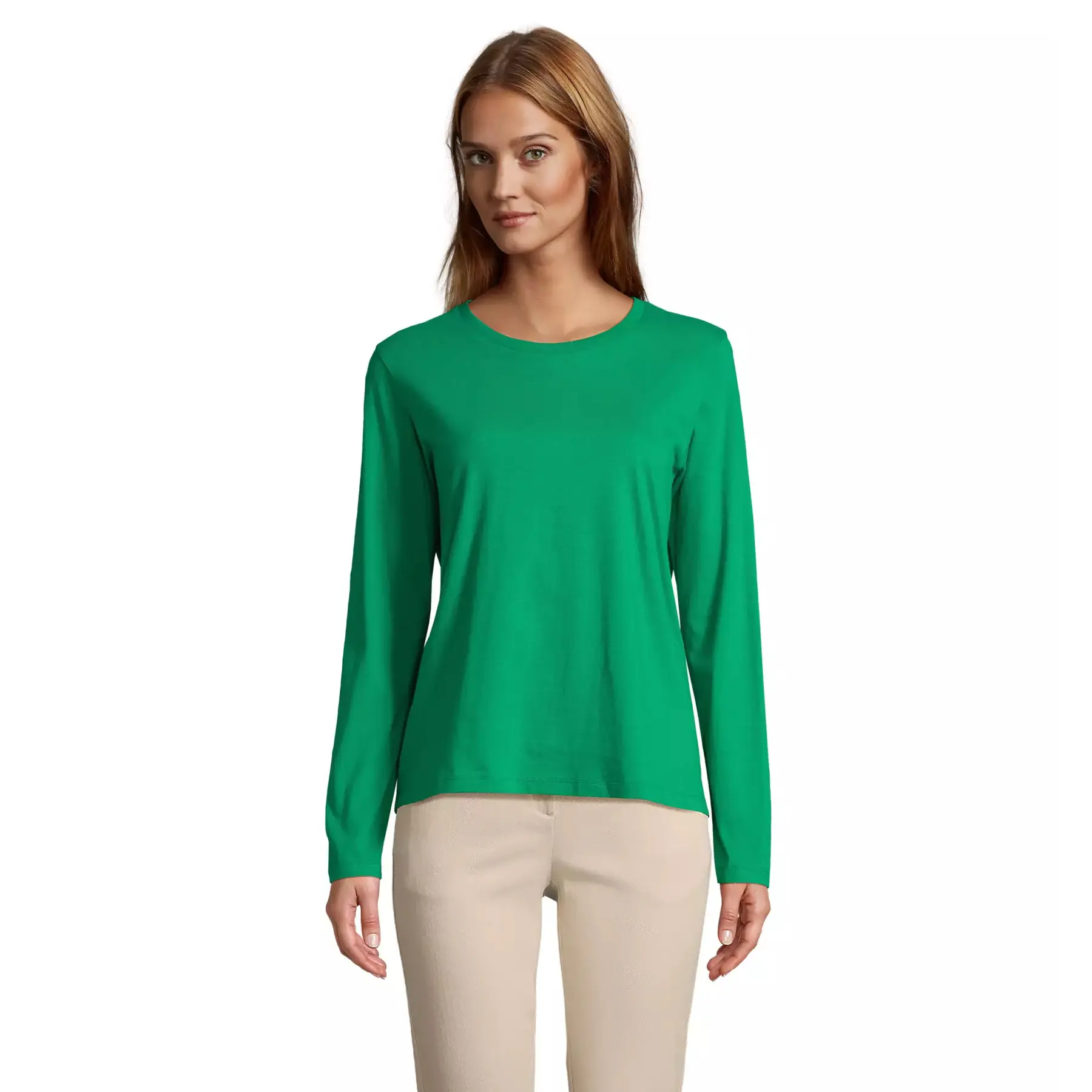 Sol's Women's Vert Long Sleeve T-Shirt Monarch