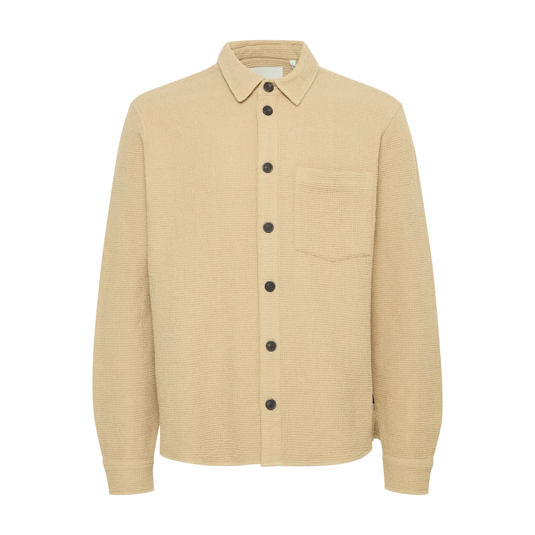 Image of Hemd Solid Oliver Waffle