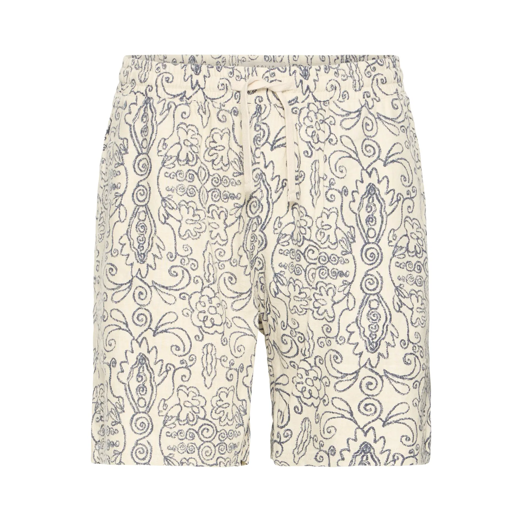 Solid Men's Beige Short Sdliam