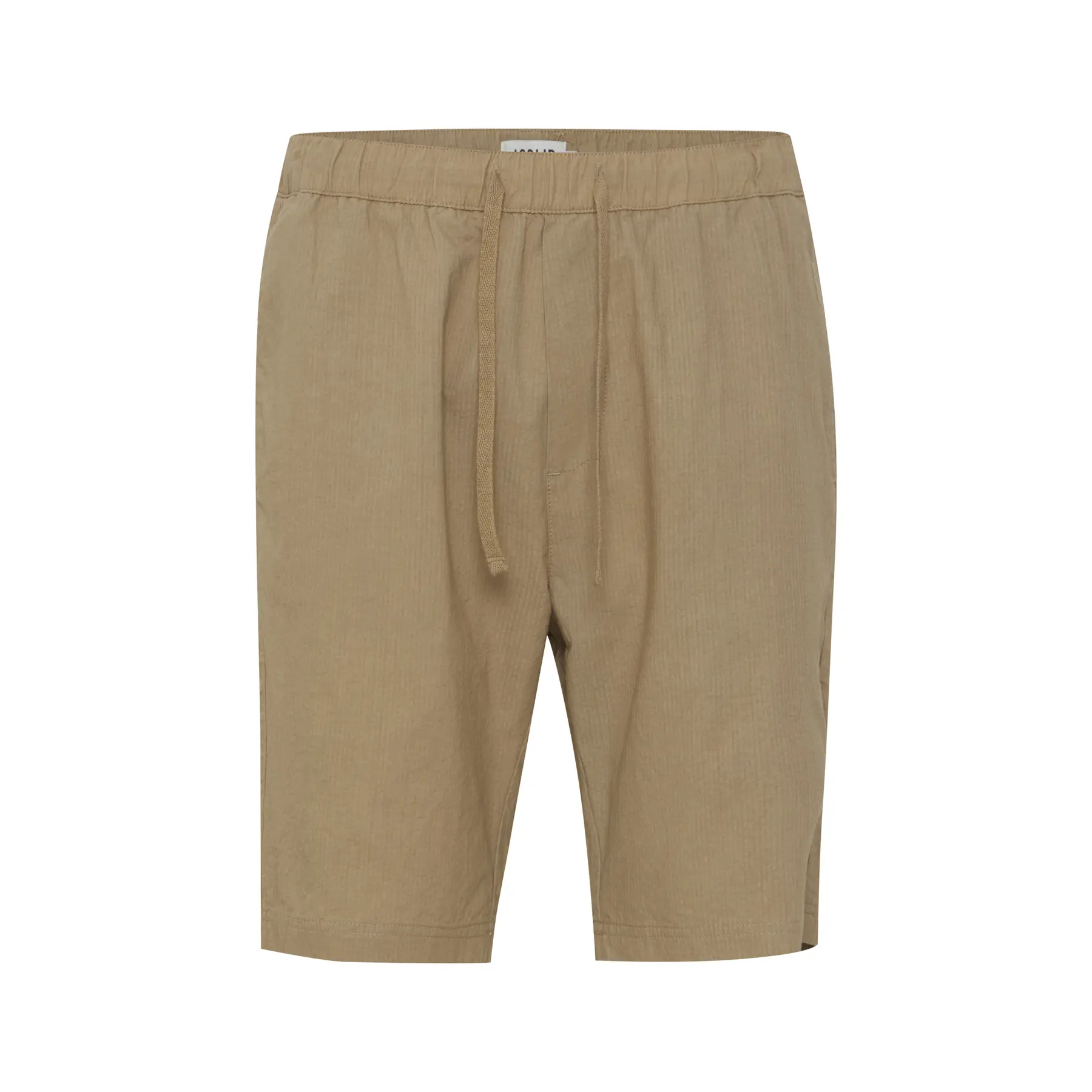 Solid Men's Beige Short Frevne