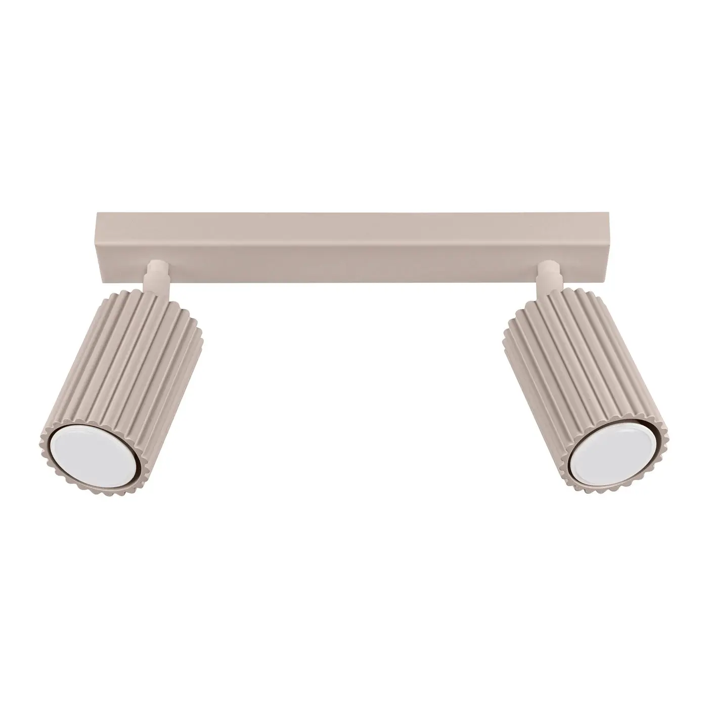 Plafonnier 2 Lampen Sollux Lighting Karbon