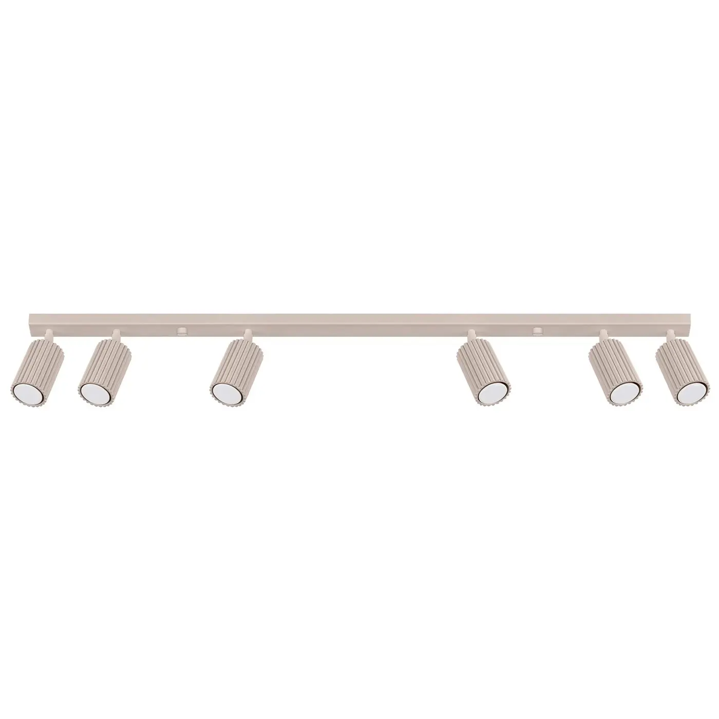 Plafonnier 6 Lampen Sollux Lighting Karbon